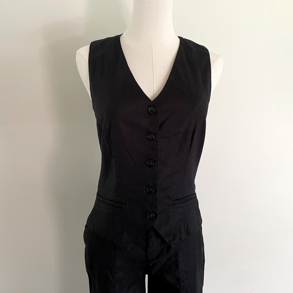 Evereve Linen Blend Vest